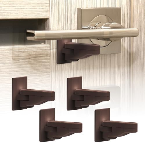 4 Pack Childproof Door Lever Lock