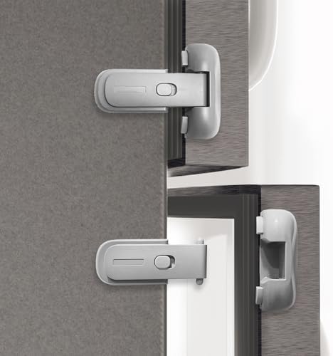 Fridge Lock, Refrigerator Lock for Kids, Freezer Latches to…